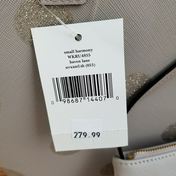 Kate Spade Harmony Haven Polka Dot Glitter Bag Set - Picture 6 of 8